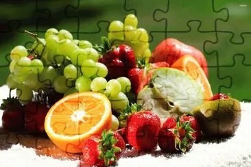 Delicious Fresh Fruit jigsaw puzzle