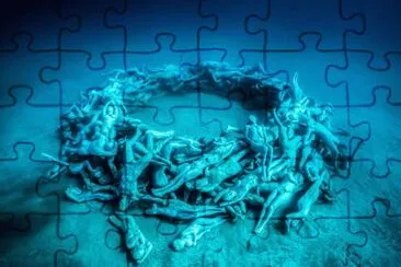 Esculturas bajo el Agua 8 por Jason Decaires Taylo jigsaw puzzle