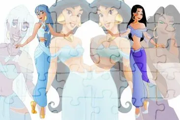 Kida Jasmine Esmeralda jigsaw puzzle