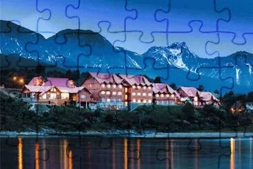 En Ushuaia. Tierra del Fuego. Argentina jigsaw puzzle
