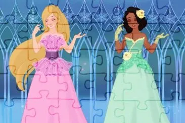 פאזל של Rapunzel Tiana