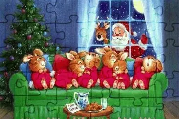 papai noel jigsaw puzzle