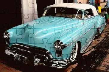Early 50s car jigsaw puzzle