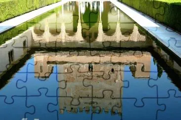 El Generalife, EspaÃ±a jigsaw puzzle