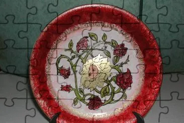 plato decorado