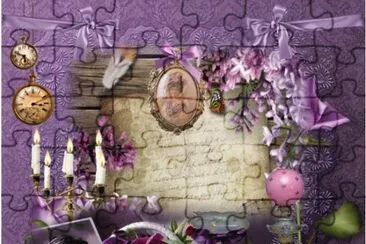 Romantic Vintage Display-Still Life jigsaw puzzle