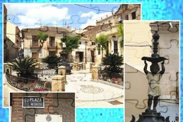 LORCA (MURCIA) -PLAZA DEL NEGRITO jigsaw puzzle