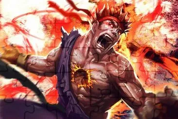 Evil Ryu jigsaw puzzle