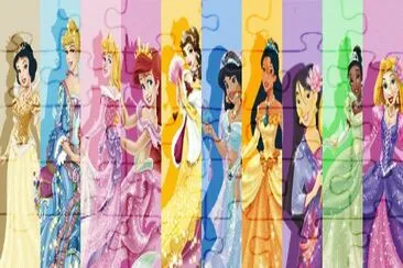 Princesses jigsaw puzzle