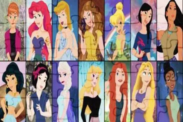 Princesses jigsaw puzzle