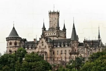 hannover_germany_gothic_castle_ jigsaw puzzle