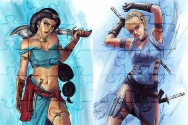 Jasmine Cinderella jigsaw puzzle