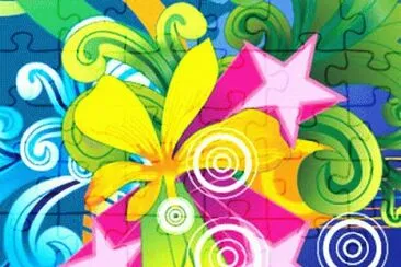 draw jigsaw puzzle