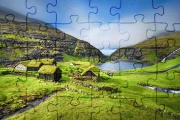 Islas Feroe, Escocia e Irlanda jigsaw puzzle