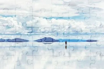Salar de Uyuni, Bolivia jigsaw puzzle