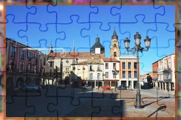 PEÃ‘ARANDA DE BRACAMONTE (SALAMANCA) - AYUNTAMIENTO jigsaw puzzle