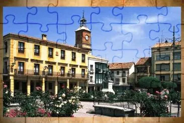 ALMAZAN (SORIA) â€“ PLAZA MAYOR jigsaw puzzle