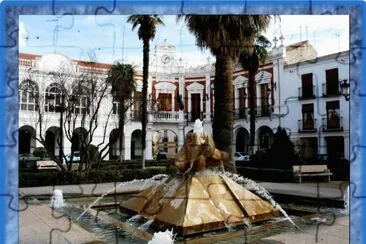MANZANARES (CIUDAD REAL) â€“ PL. AYUNTAMIENTO jigsaw puzzle