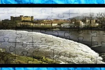 פאזל של EL BARCO DE AVILA Y SU CASTILLO DE VALDECORNEJA