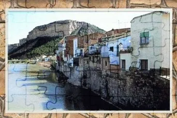 פאזל של BALLOBAR (HUESCA) â€“ Y EL RIO CINCA
