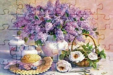 bodegon de flores