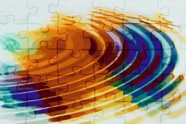 Bunt jigsaw puzzle