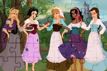 Aurora SnowWhite Cinderella Esmeralda Belle