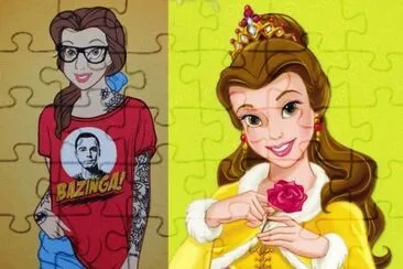 Belle jigsaw puzzle