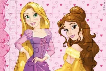 פאזל של Rapunzel Belle