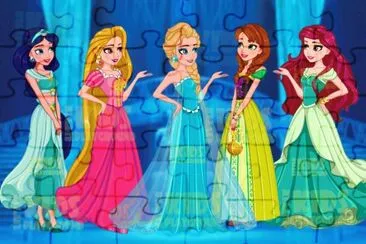 Jasmine Rapunzel Elsa Anna Ariel