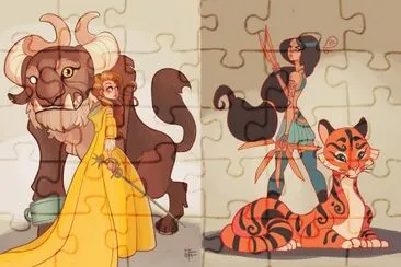 Belle Jasmine jigsaw puzzle