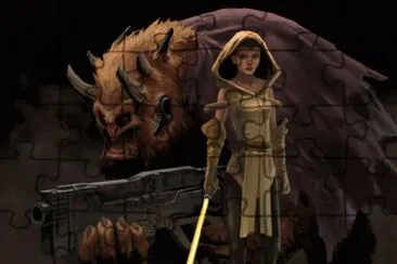 StarWars Beast Belle jigsaw puzzle