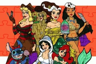 Princesses jigsaw puzzle