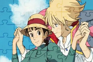 פאזל של howl 's moving castle
