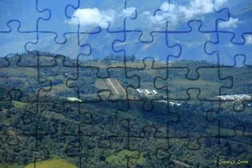 panoramica aeropuerto de Zapatoca jigsaw puzzle