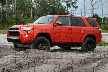 Auto 2017 Toyota 4Runner Off Road Premium 270 HP jigsaw puzzle