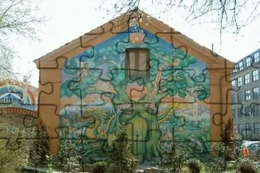 Mural in Christiana jigsaw puzzle