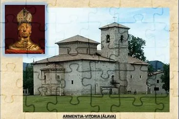 ARMENTIA-VITORIA (ÃLAVA)- SAN PRUDENCIO, SU PATRON jigsaw puzzle