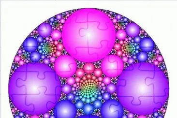 Pink and Purple Circle