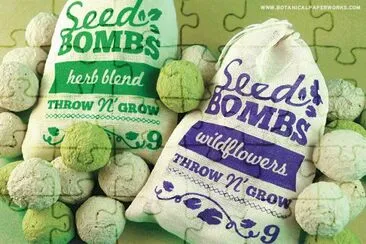 Interesting Throw N ' Grow Seed Bombs