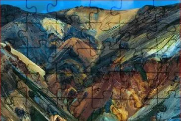 CERROS DE COLORES jigsaw puzzle