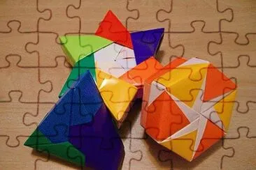 è‰²ç´™æ‘ºç´™ jigsaw puzzle
