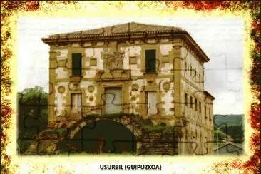 USURBIL (GUIPUZKOA) - PALACIO BARROCO DE ACHEGA jigsaw puzzle