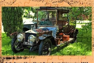 Rolls-Royce Silver Ghost Open Fronted Limousine 19 jigsaw puzzle