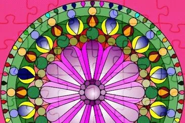 Tired Mandala jigsaw puzzle