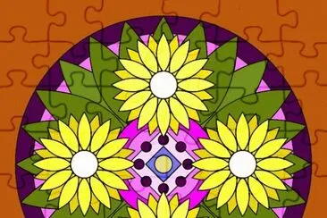 Yellow Flower jigsaw puzzle
