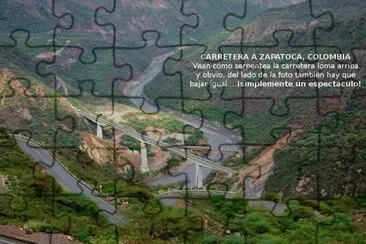 Carretera Bucaramanga-Zapatoca jigsaw puzzle