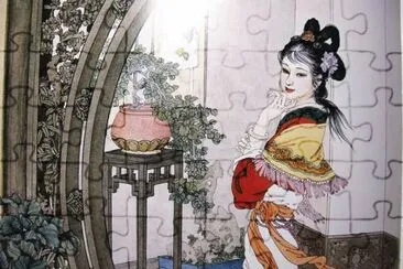 ç¾Žä»•å¥³å·¥ç­†ç•« jigsaw puzzle