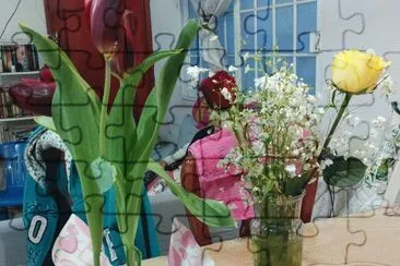flores naranjas jigsaw puzzle
