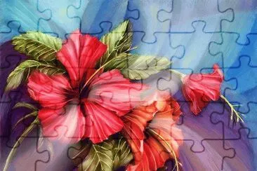 Hibiscus Flower jigsaw puzzle
